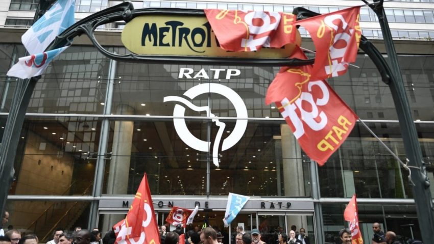 sciopero illimitato dei mezzi a Parigi